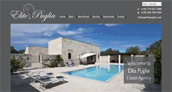 Desktop Screenshot of elitepuglia.com